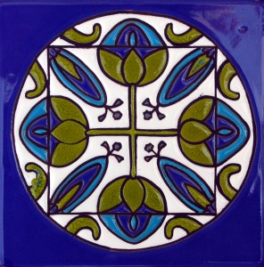 Mandala en cerámica